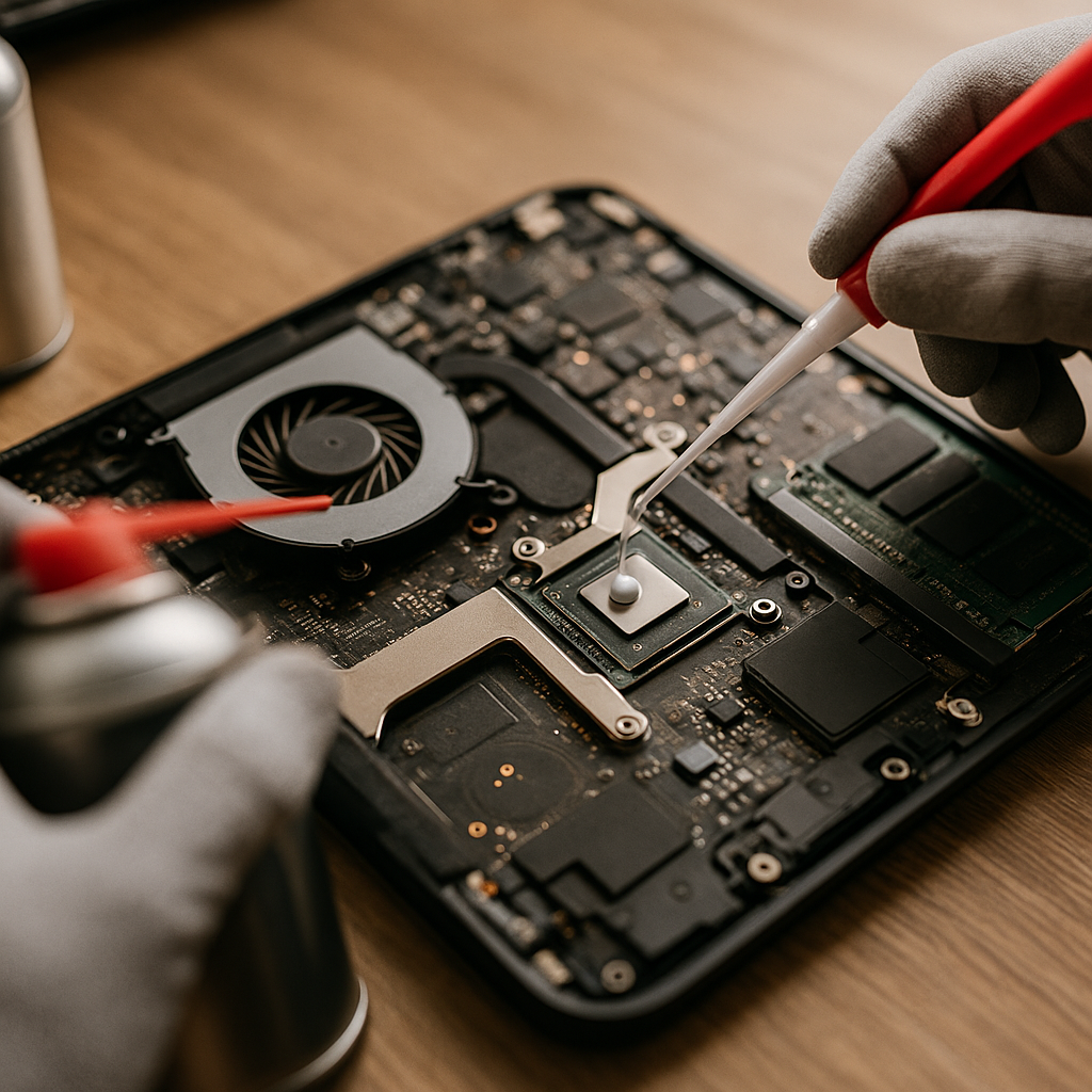 Czyszczenie układu chłodzenia i rozbudowa RAM — Poznań